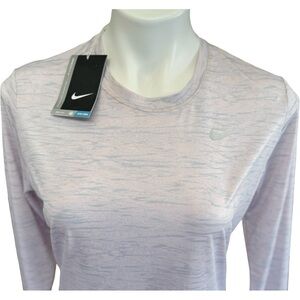 Nike Dri-FIT Womens Long Sleeve Training Shirt Size L NWT
